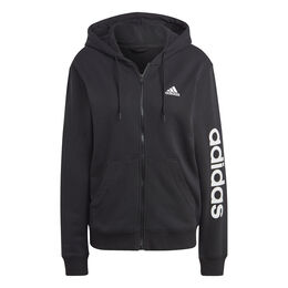 Tenisové Oblečení adidas Essentials Linear Full-Zip French Terry Hoodie